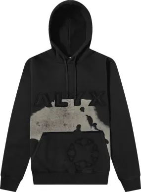 1017 ALYX 9SM Graphic Hoodie 'Black', black