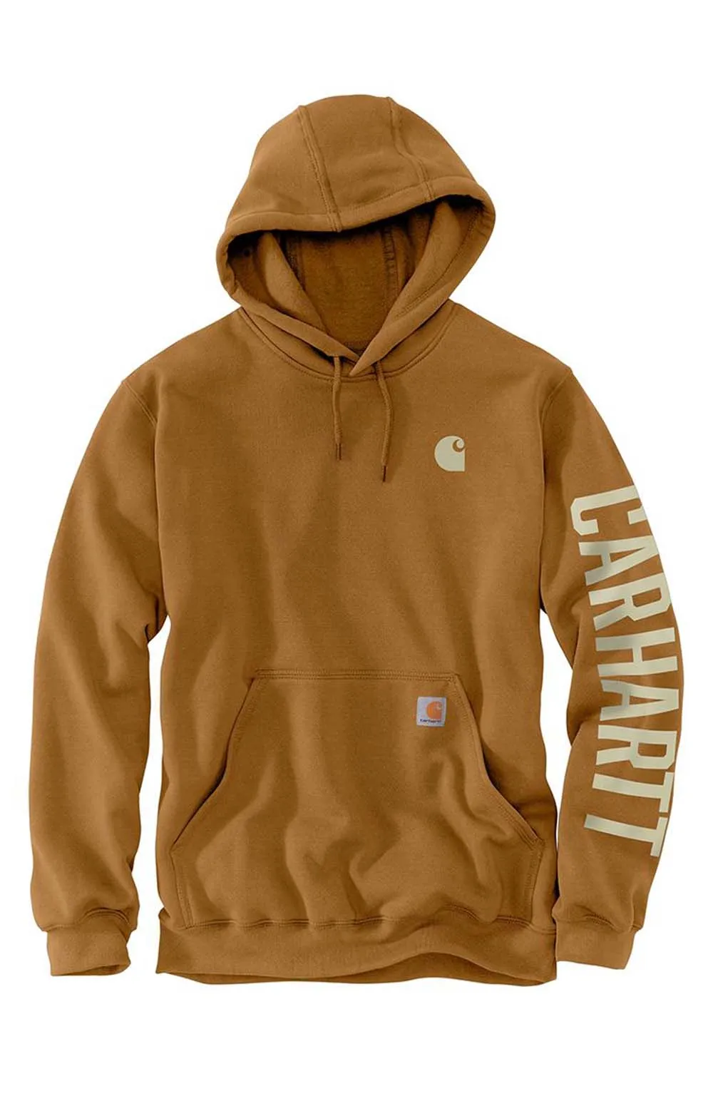 (105940) Rain Defender L/F MW C Graphic Sweatshirt - Carhartt Brown