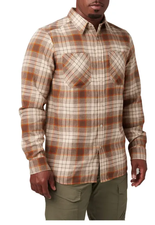 5.11 SILVERWOOD MIDWEIGHT PLAID FLANNEL