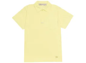 Advisory Board Crystals Abc. 123 Short Sleeve Polo Shirt in Sulphur