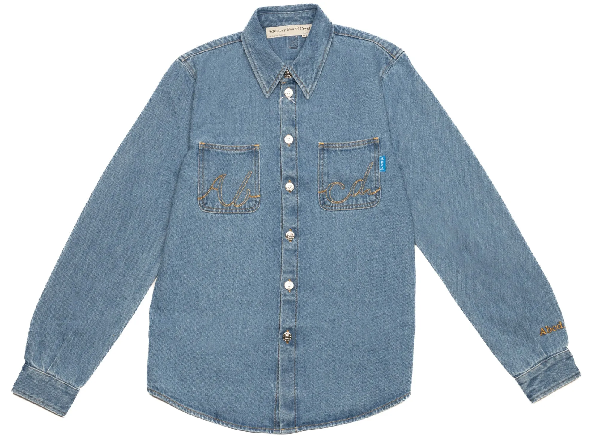 Advisory Board Crystals Abcd. Denim Work Shirt