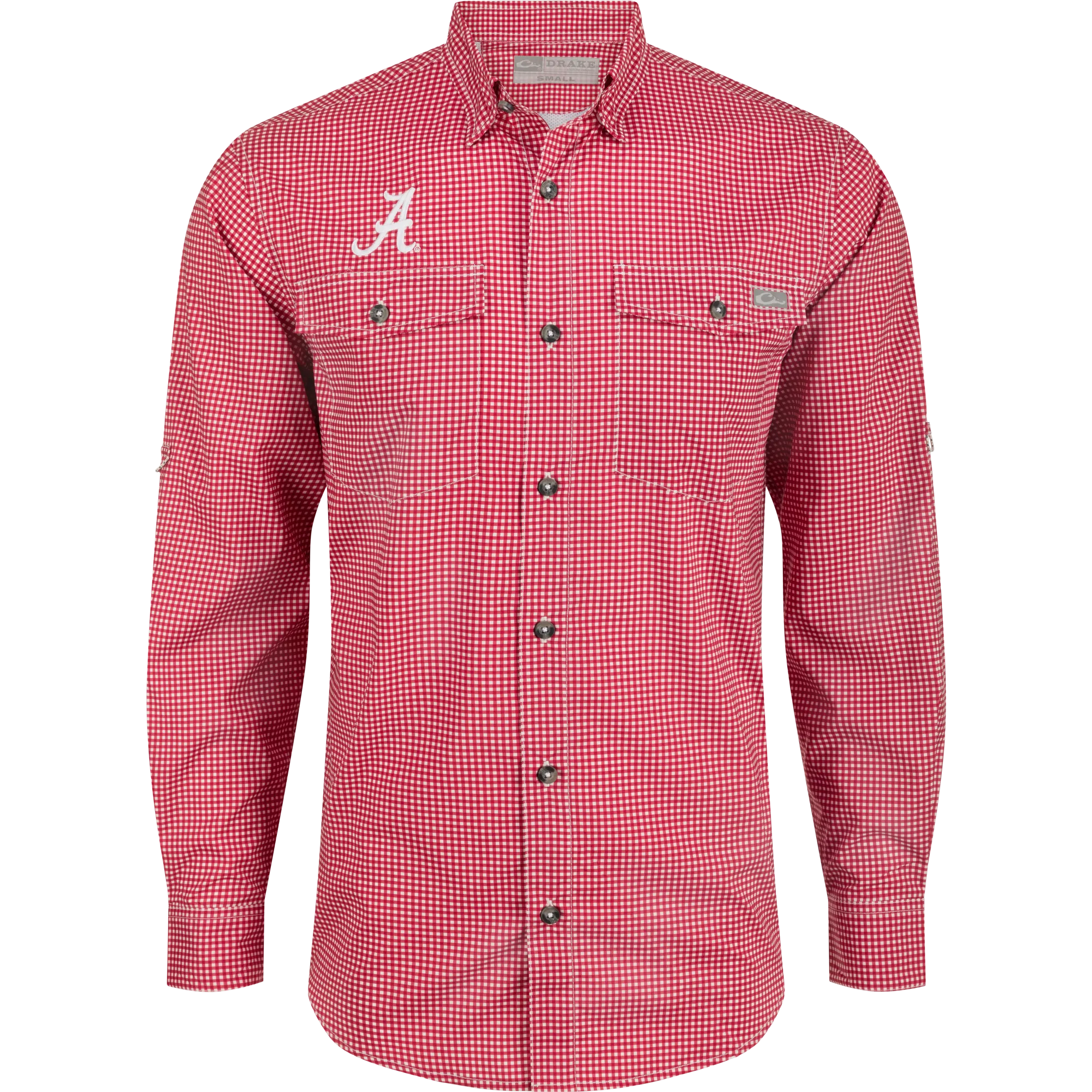 Alabama Frat Gingham Long Sleeve Shirt