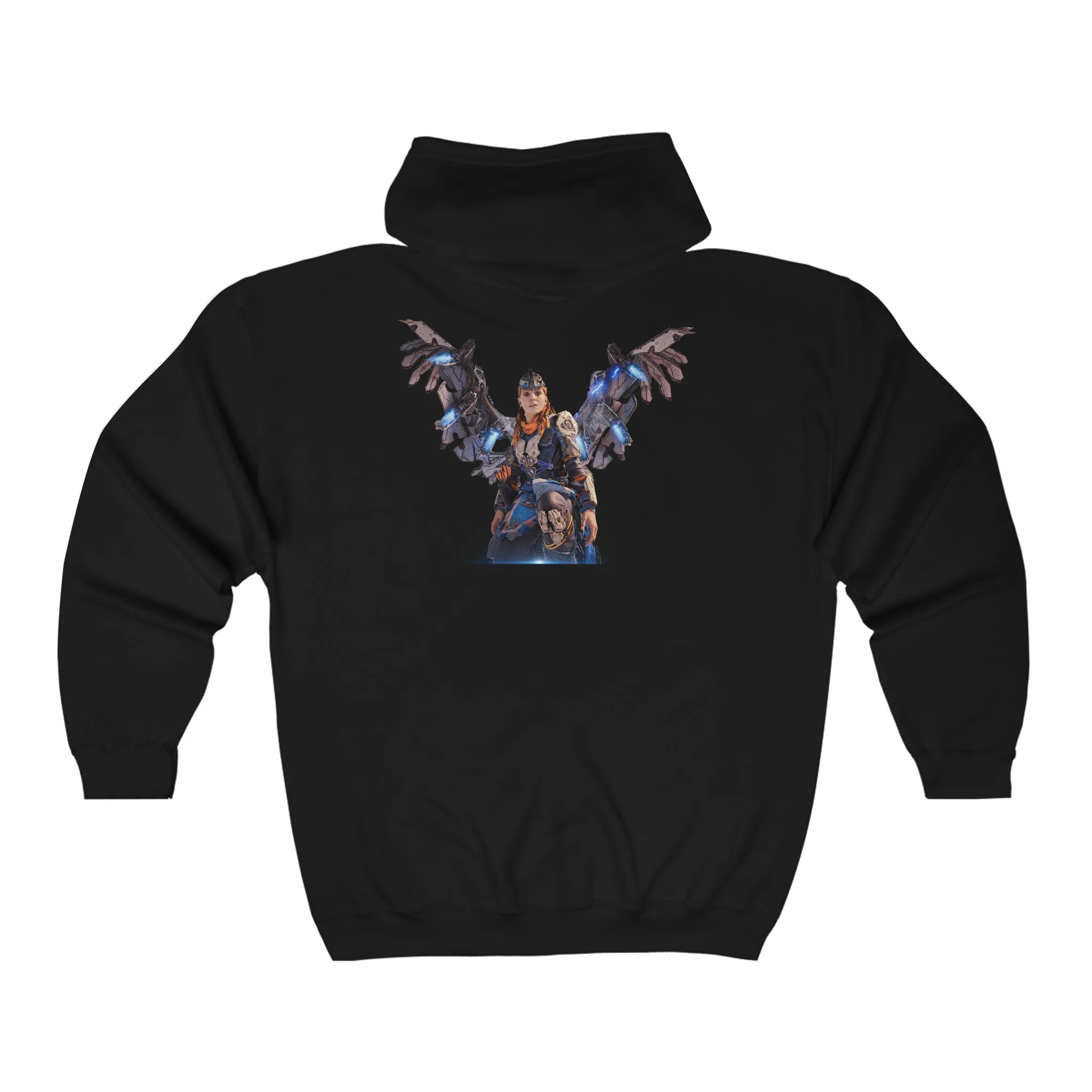 Aloy (Back) Unisex Heavy Blend™ Full Zip Hooded Sweatshirt