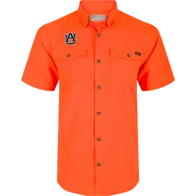 Auburn Frat Dobby Short Sleeve Shirt