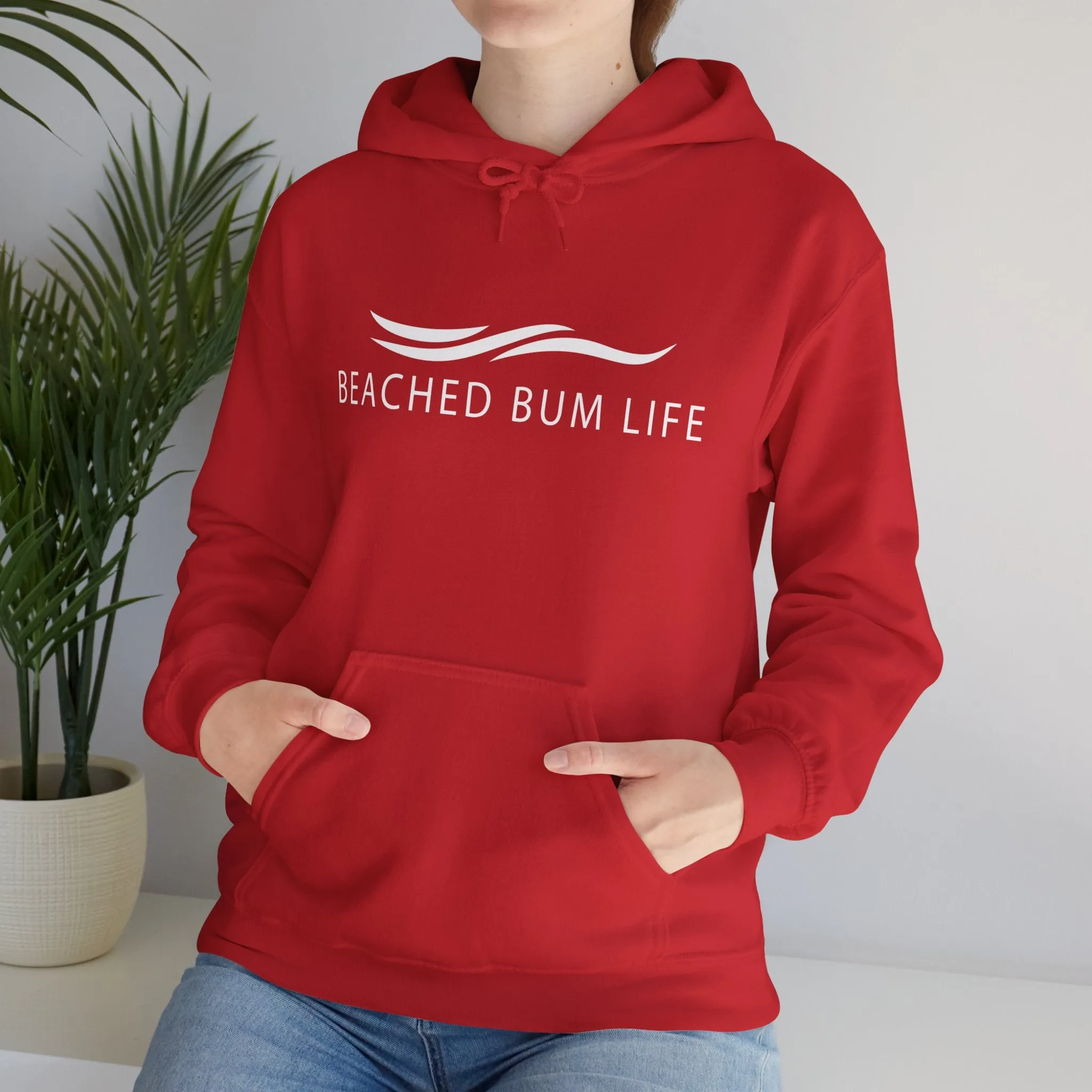 BEACHED BUM LIFE - Unisex Heavy Blend™ Hooded Sweatshirt