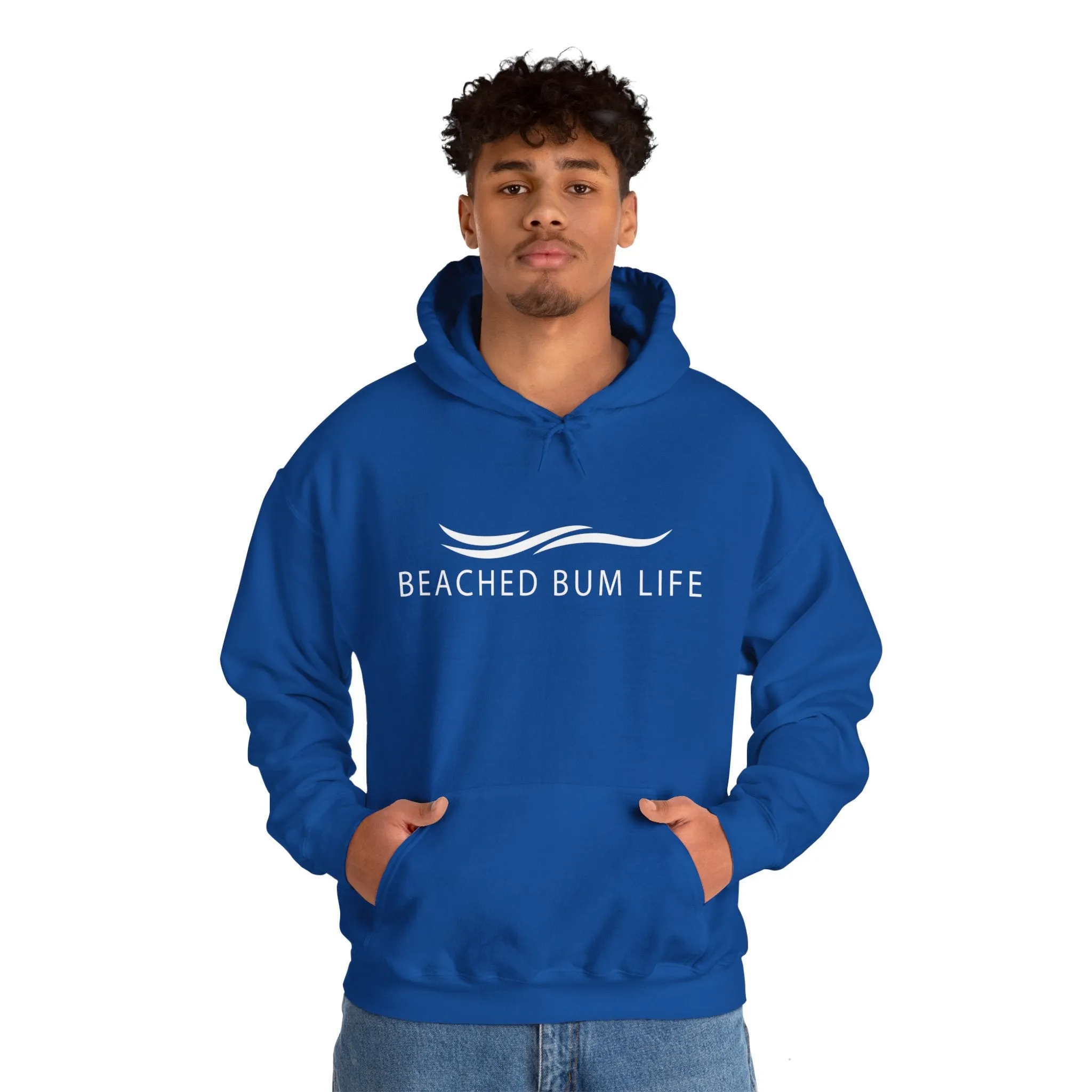 BEACHED BUM LIFE - Unisex Heavy Blend™ Hooded Sweatshirt