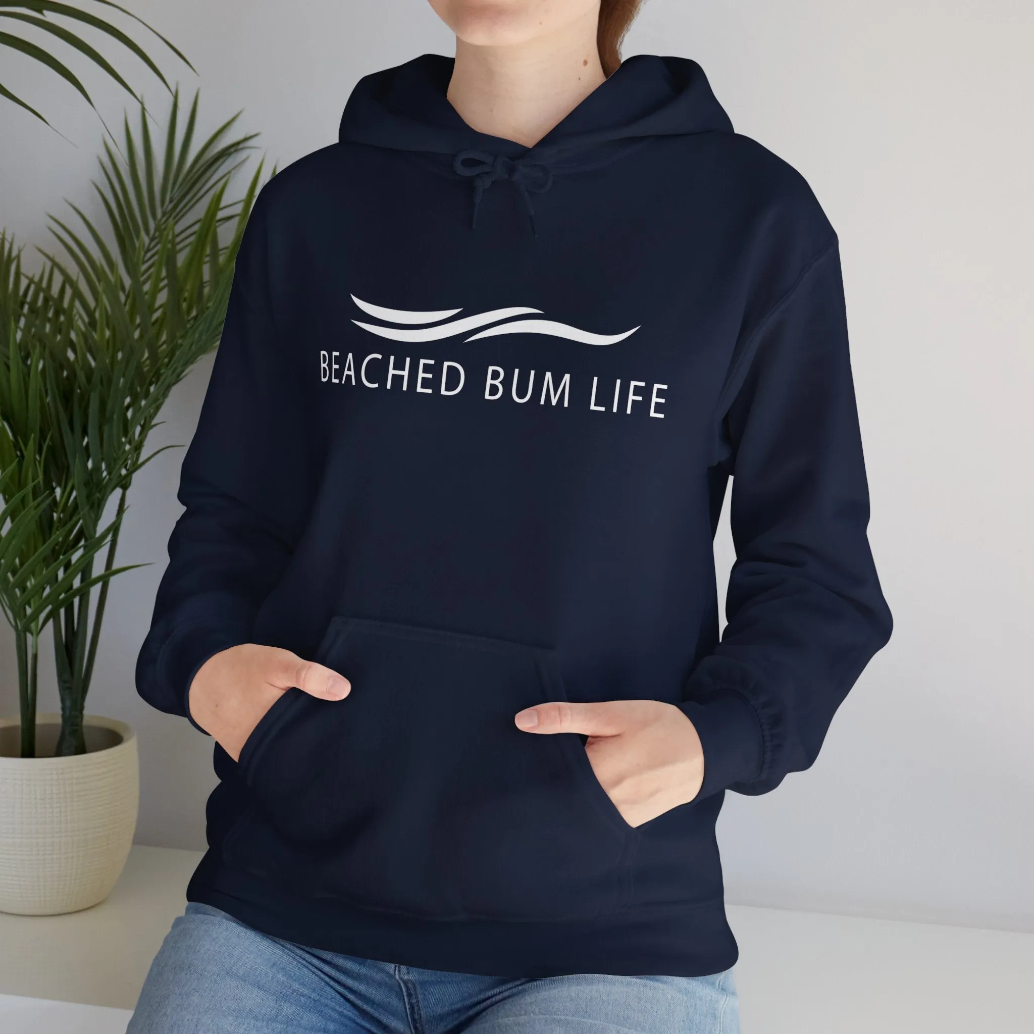 BEACHED BUM LIFE - Unisex Heavy Blend™ Hooded Sweatshirt