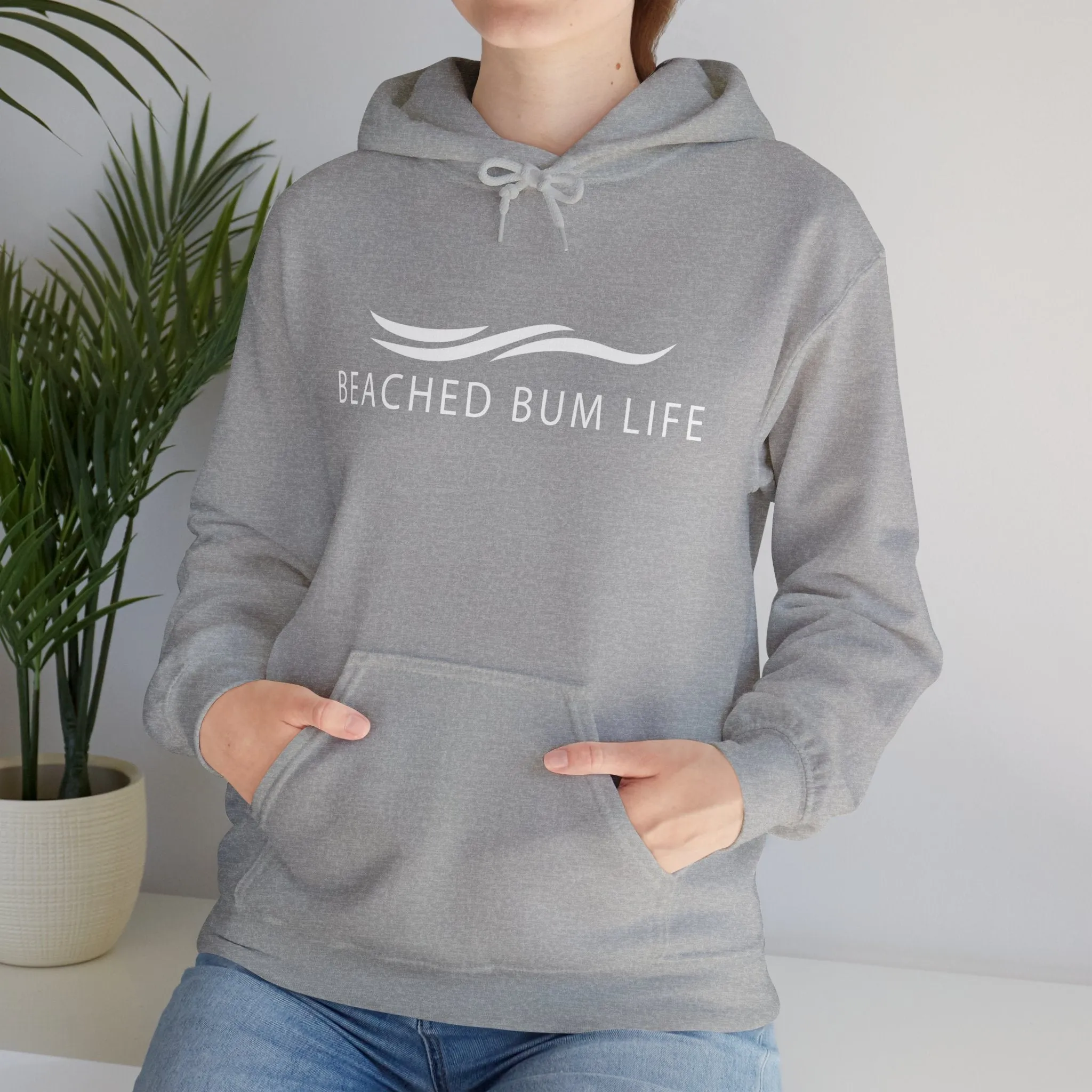 BEACHED BUM LIFE - Unisex Heavy Blend™ Hooded Sweatshirt