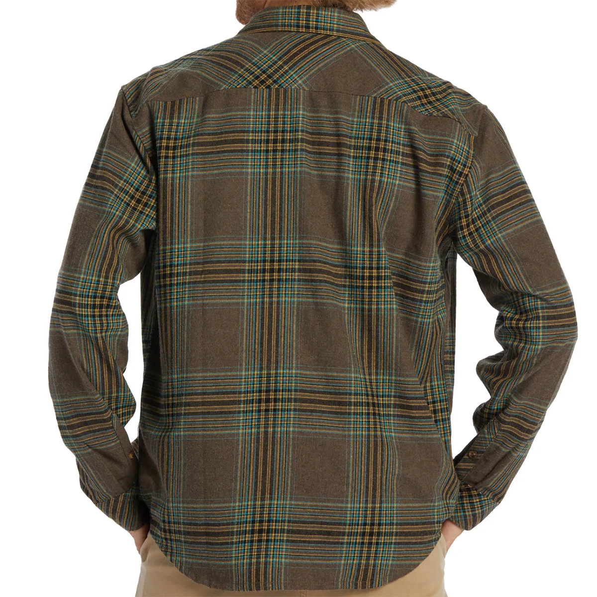 Billabong Coastline Long Sleeve Button-Up Flannel Shirt