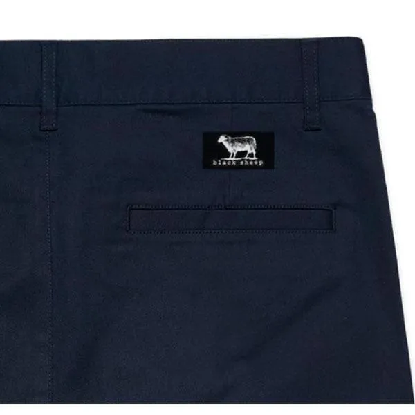 Black Sheep Label Series Classic Chino Shorts Navy