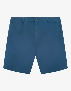 Blue Logo Chino Shorts -