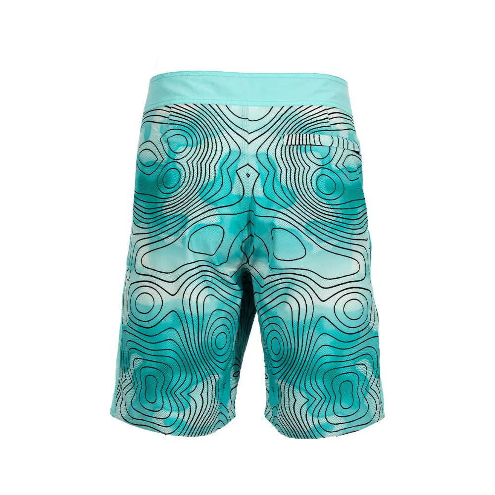 Board Shorts | Aqua Topography