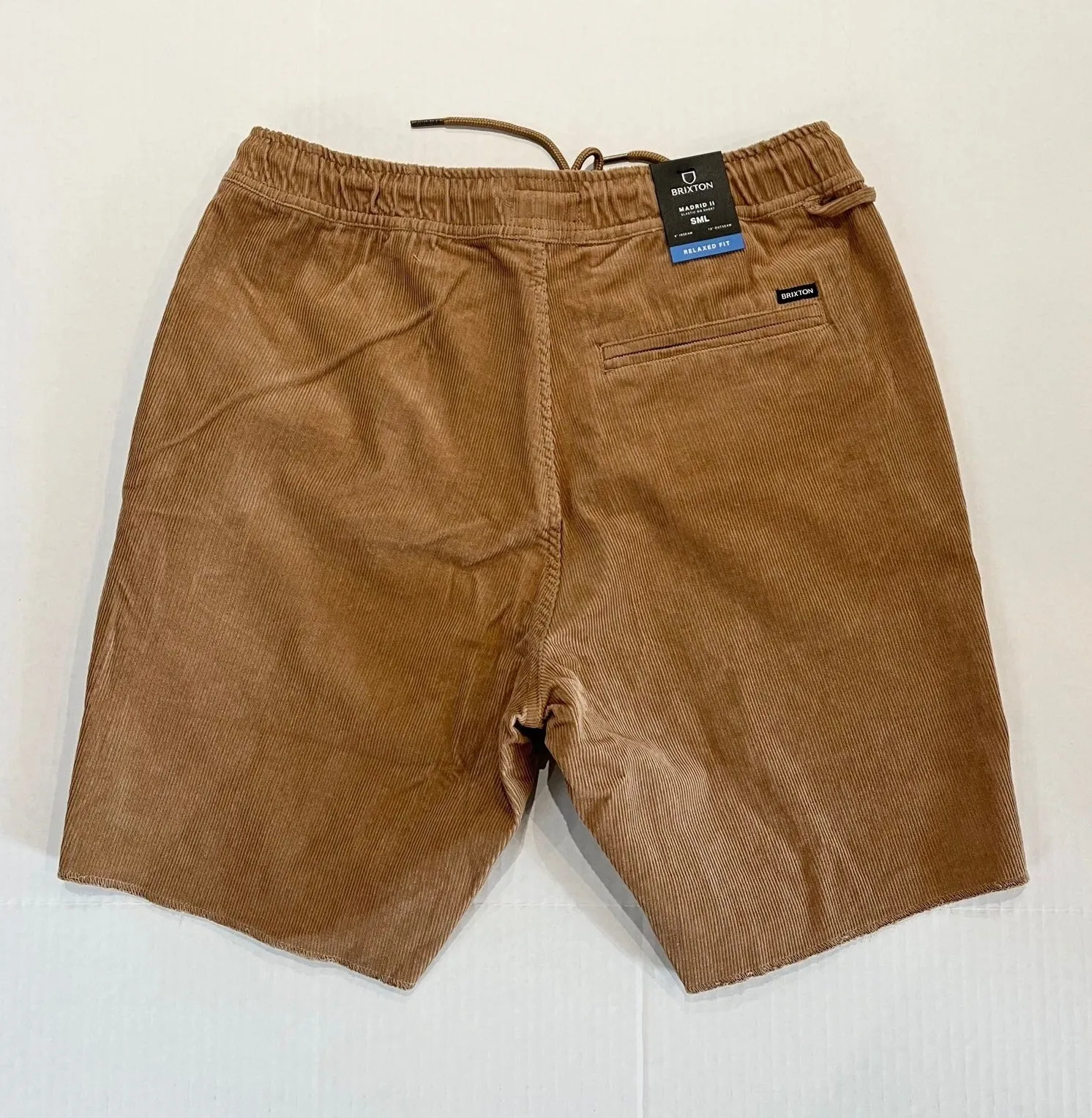 Brixton Madrid II Corduroy Short - Mojave Cord