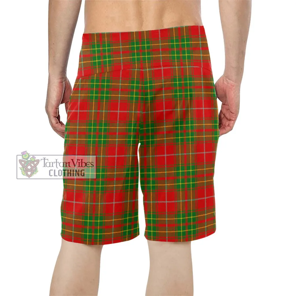 Burnett Tartan Men's Board Shorts