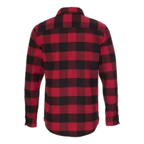 Burnside Yarn Dyed Long Sleeve Flannel Shirt