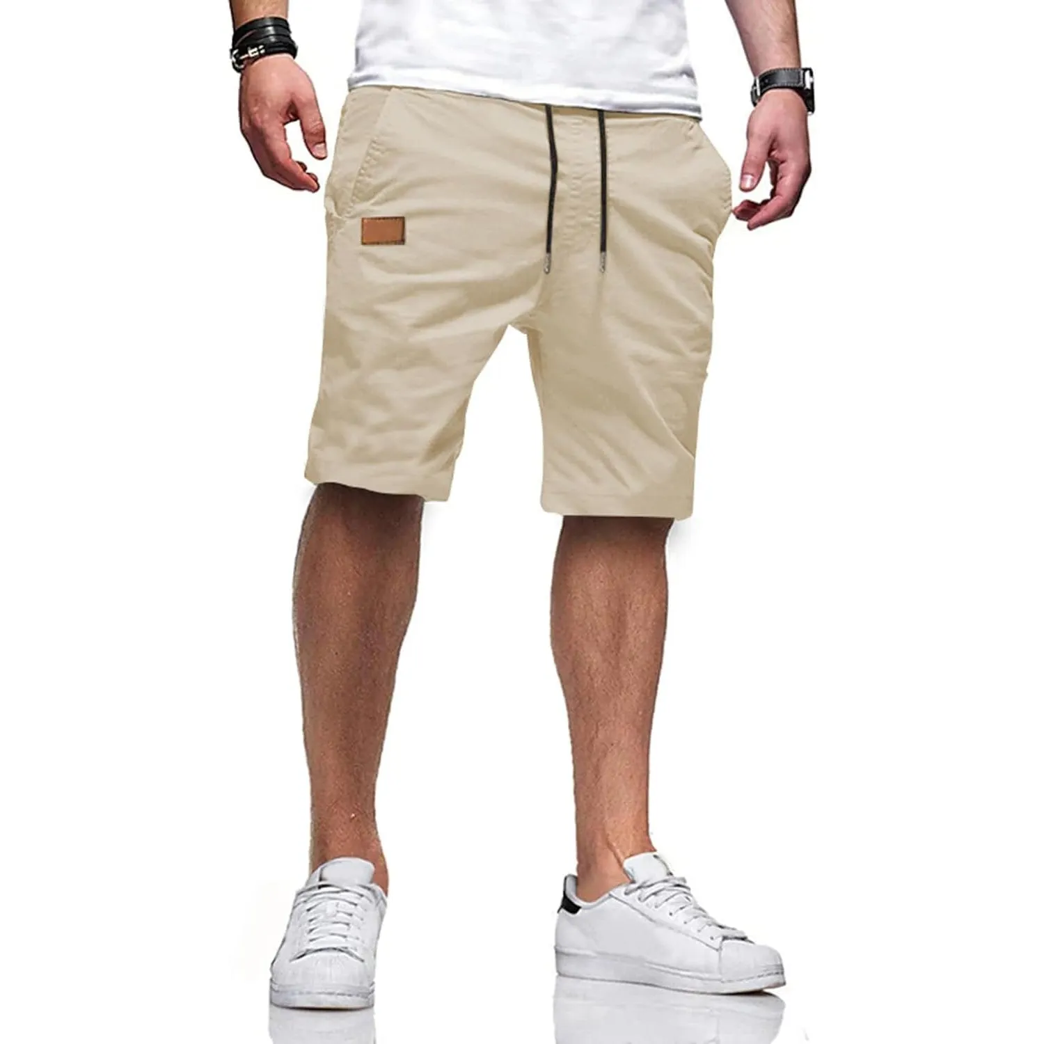 Casual Drawstring Summer Chino