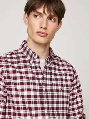 Check Slim Fit Oxford Shirt