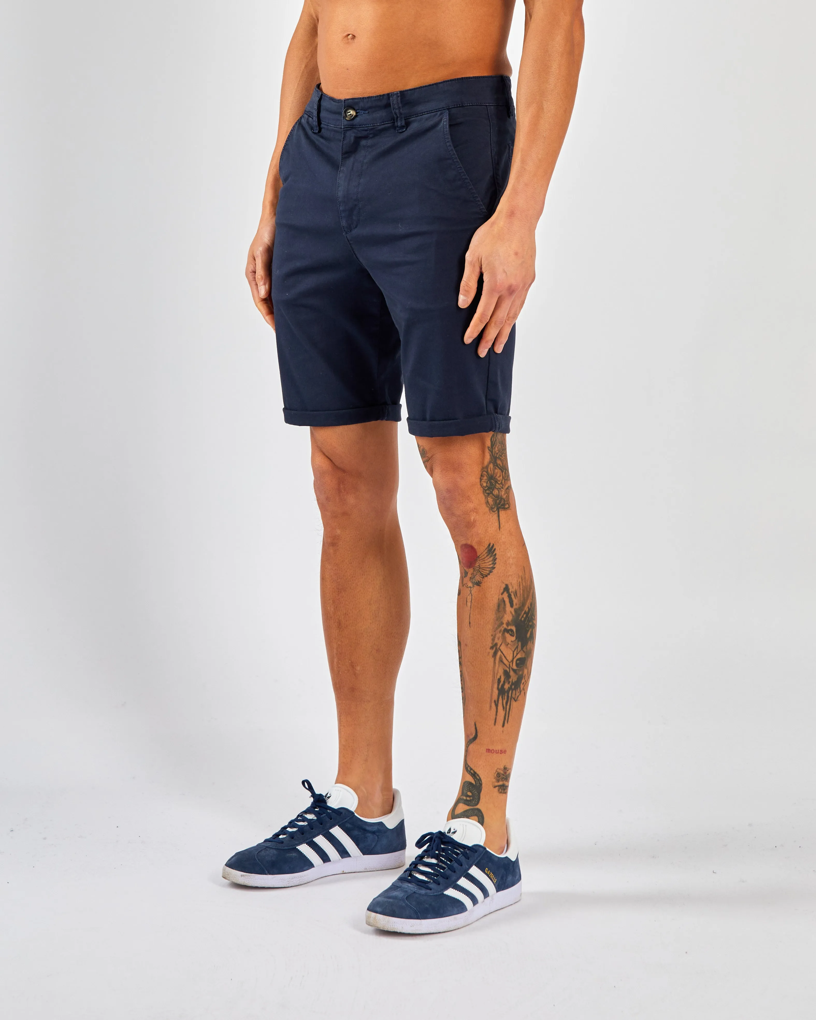 Chesney Chino Short Sail Navy