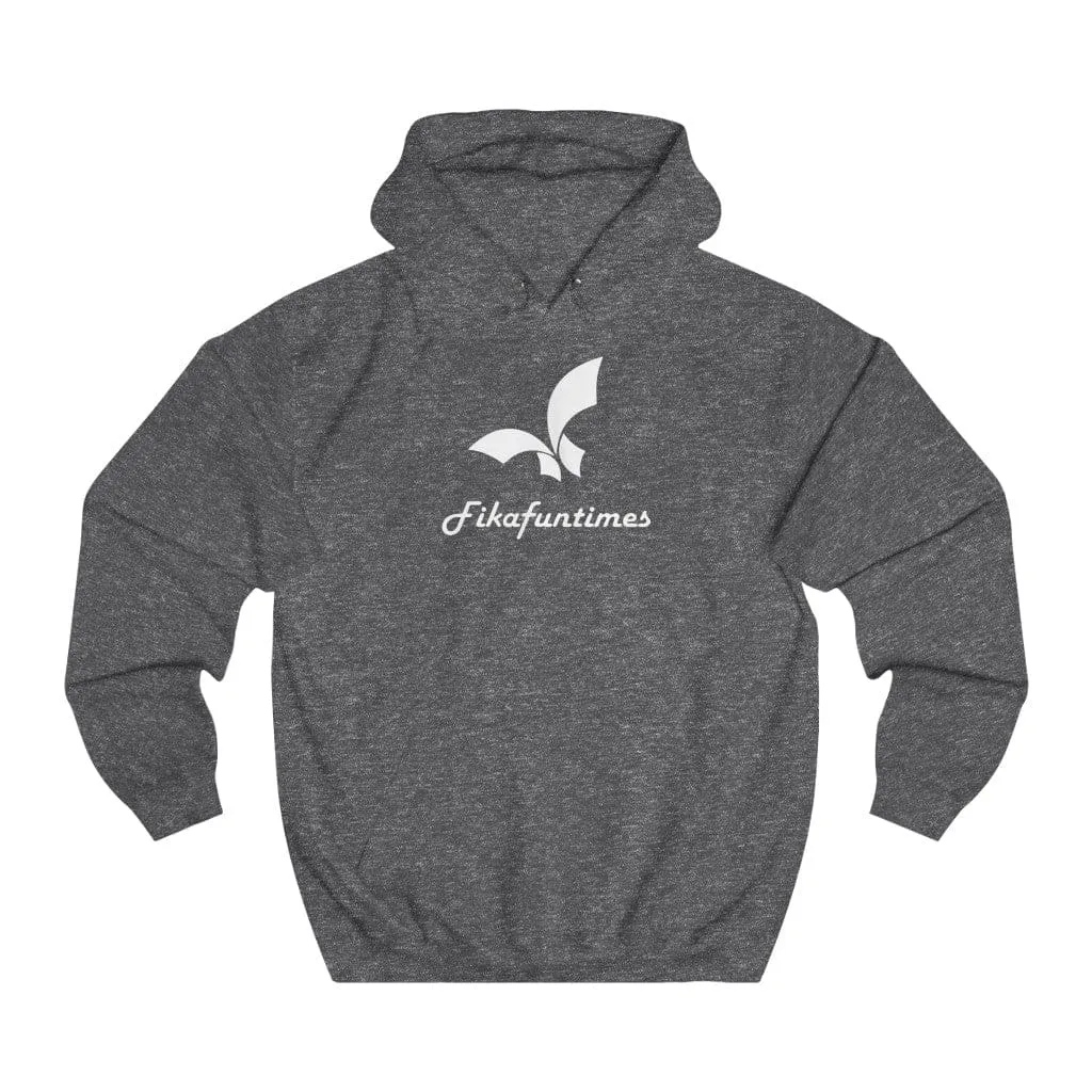 College Unisex Print Fikafuntimes Hoodie