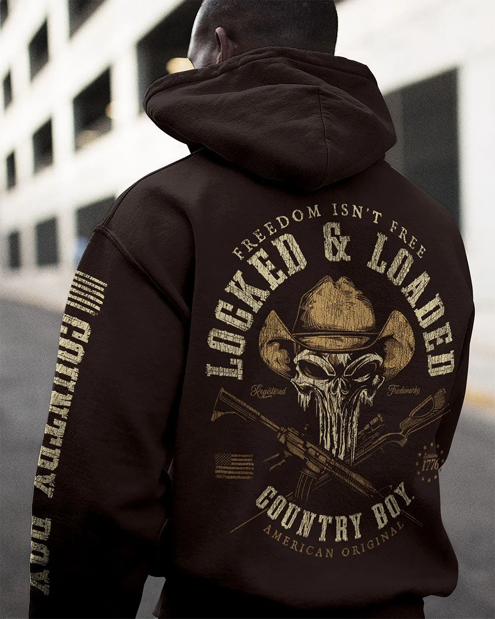 Country Boy® Men's Hoodie CB Locked & Loaded Hat