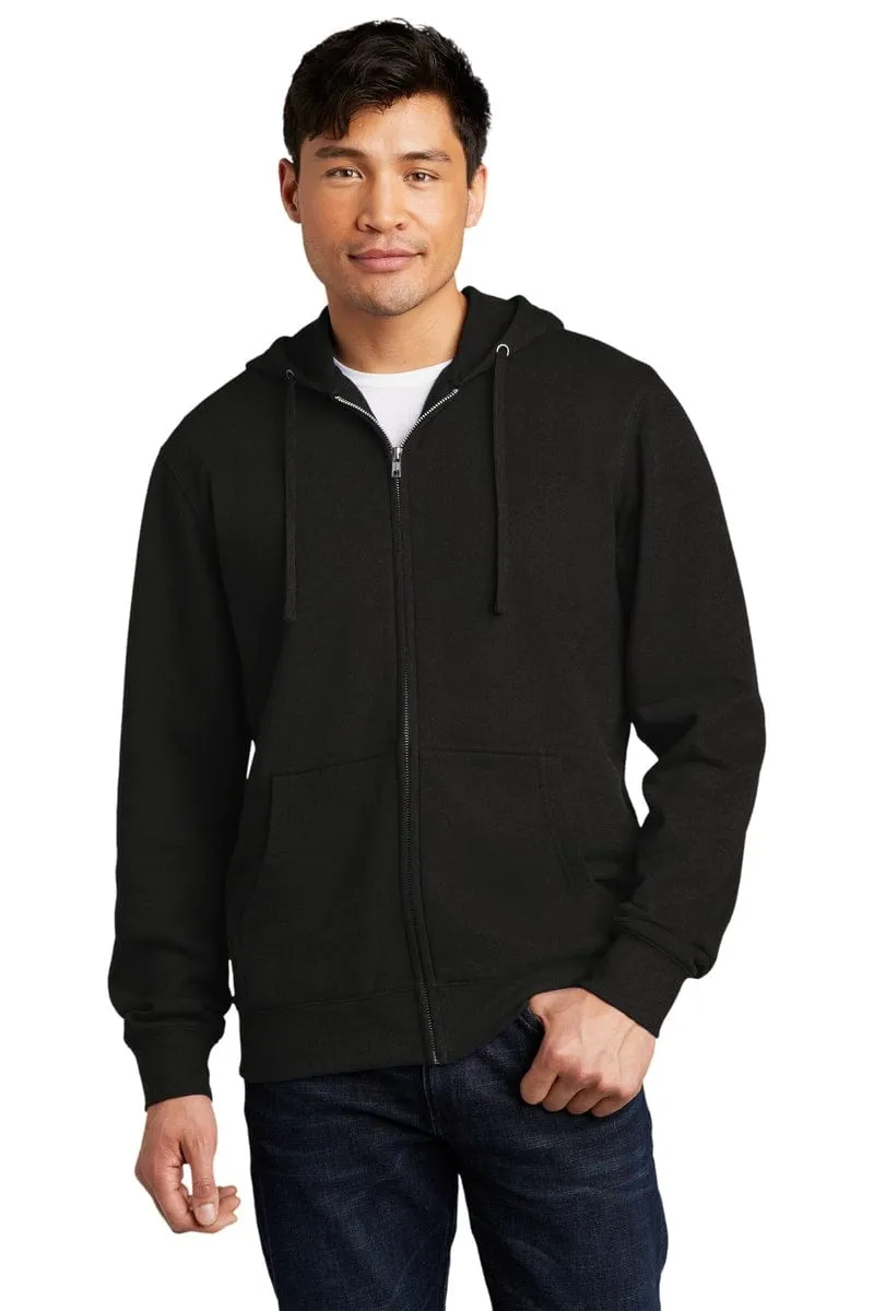 District DT6102: V.I.T. Fleece Full-Zip Hoodie