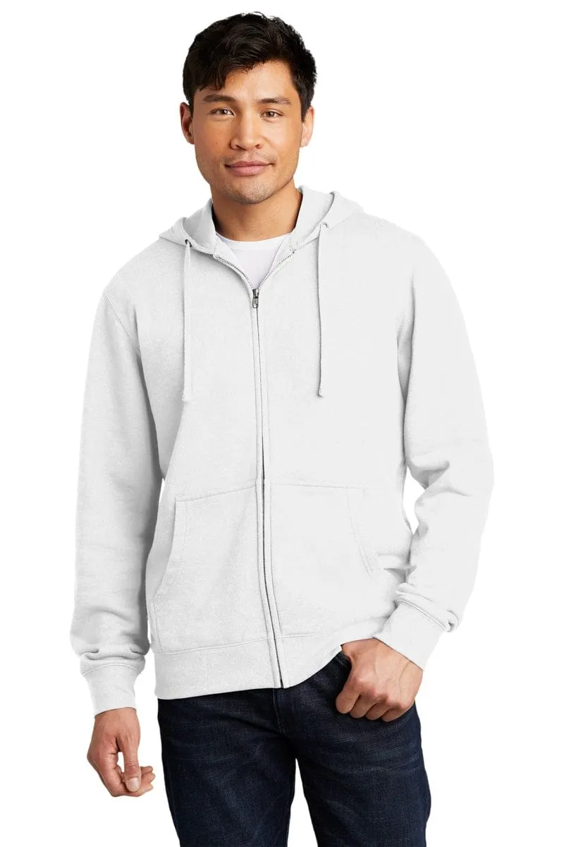 District DT6102: V.I.T. Fleece Full-Zip Hoodie