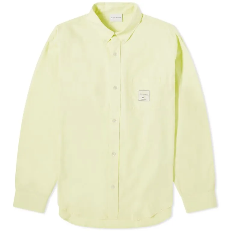 Drole De Monsieur Patch Logo Oxford Shirt,