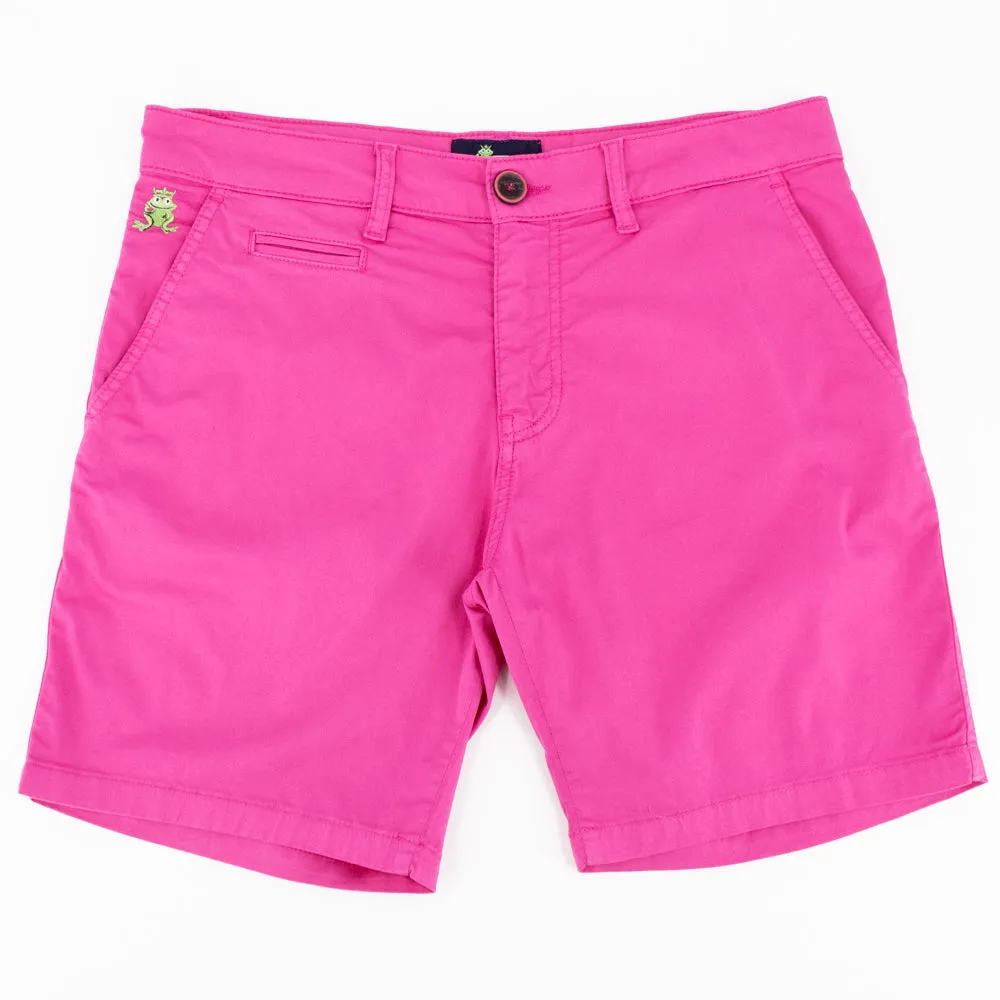 Fuchsia FROG Chino Shorts