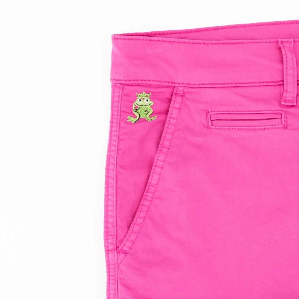 Fuchsia FROG Chino Shorts