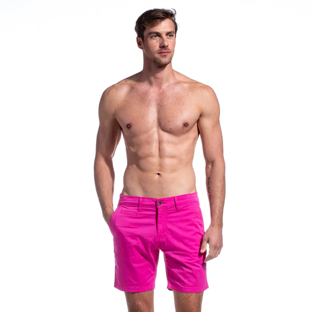 Fuchsia FROG Chino Shorts