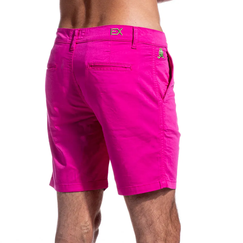 Fuchsia FROG Chino Shorts