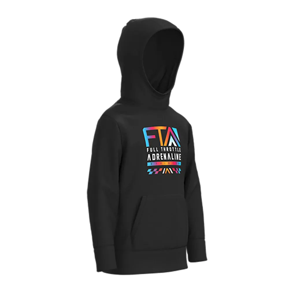 FXR  Youth Stylz Tech P O Hoodie Soft Warm Fleece Shell DWR Finish Aftershock