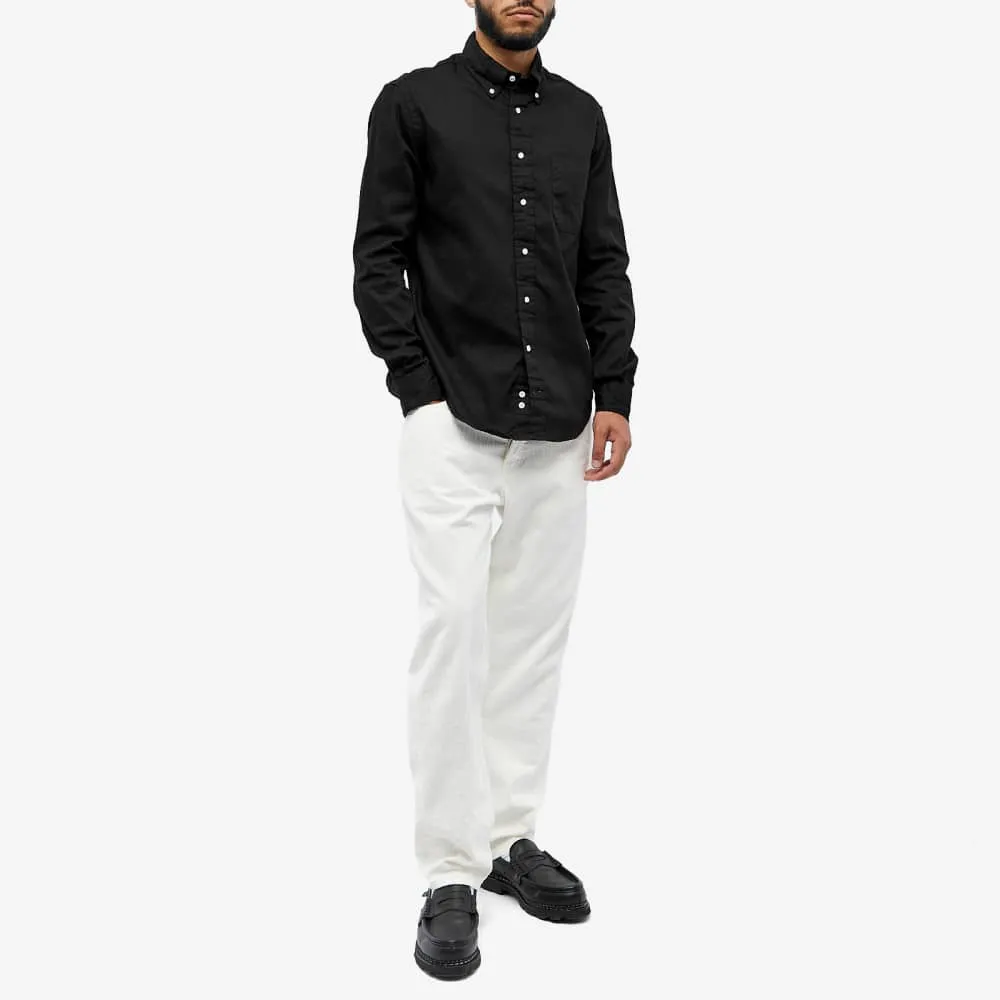 Gitman Vintage Oxford Button Down Shirt, Black