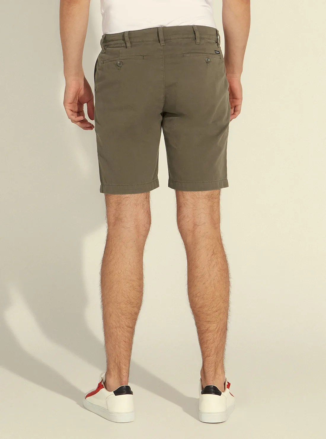 Green Canon Twill Chino Shorts