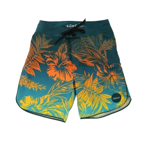 Kahala Kane Blue/Orange Board Shorts