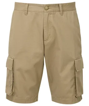 Khaki - Men's cargo shorts