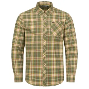 Louie Shirt - Olive/Red Checked by Blaser