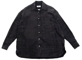 Maison Margiela MM6 Oversized Denim Long Sleeve Shirt