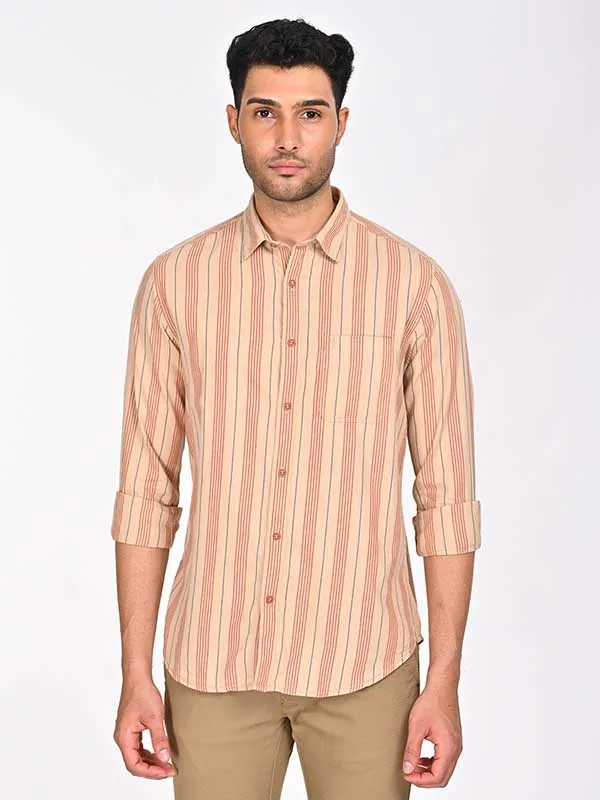 Men Checked Full Sleeve Cotton Shirt