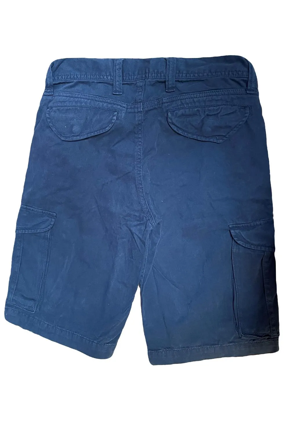 Mens Blue Cargo Shorts - UK 30