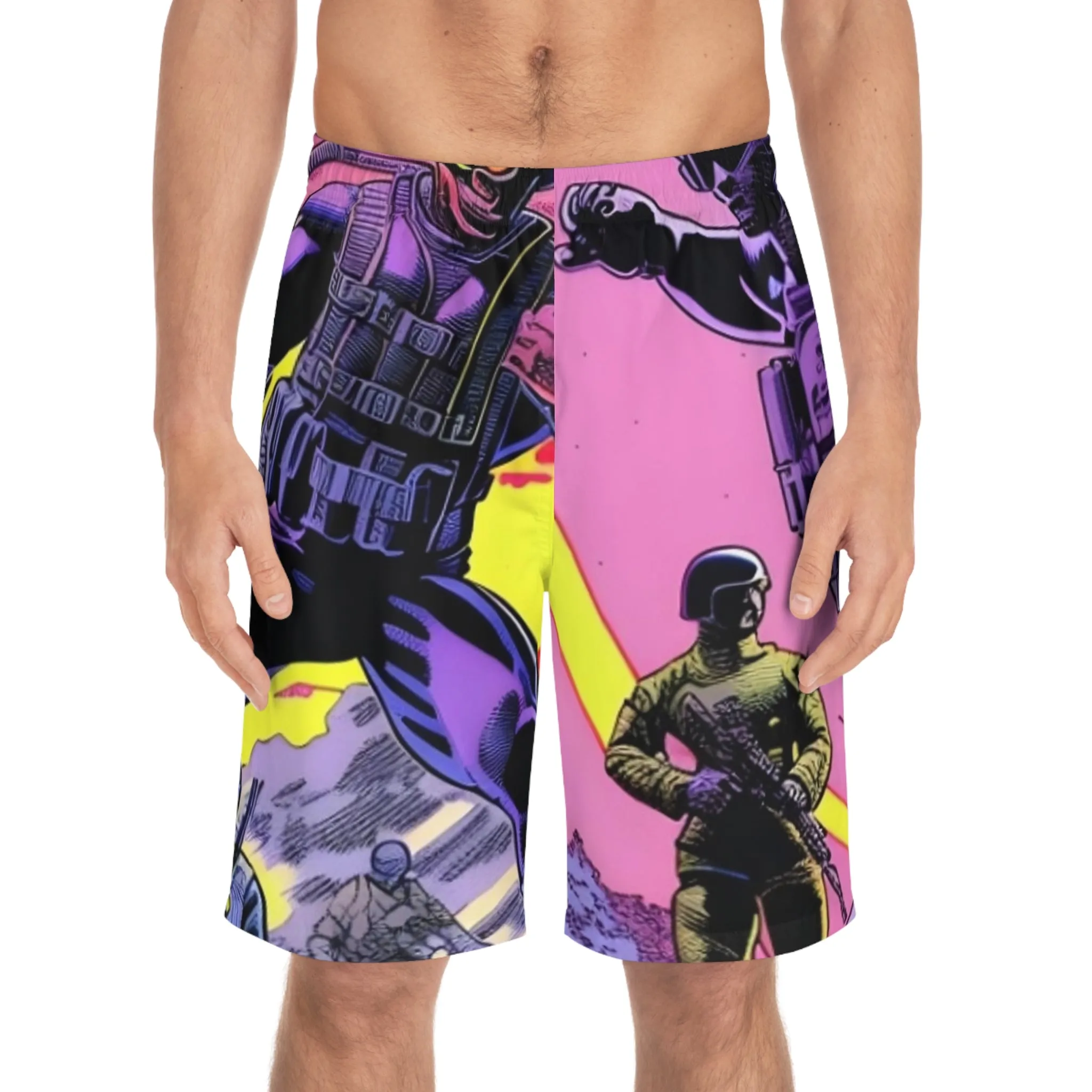 Men's Board Shorts (AOP)