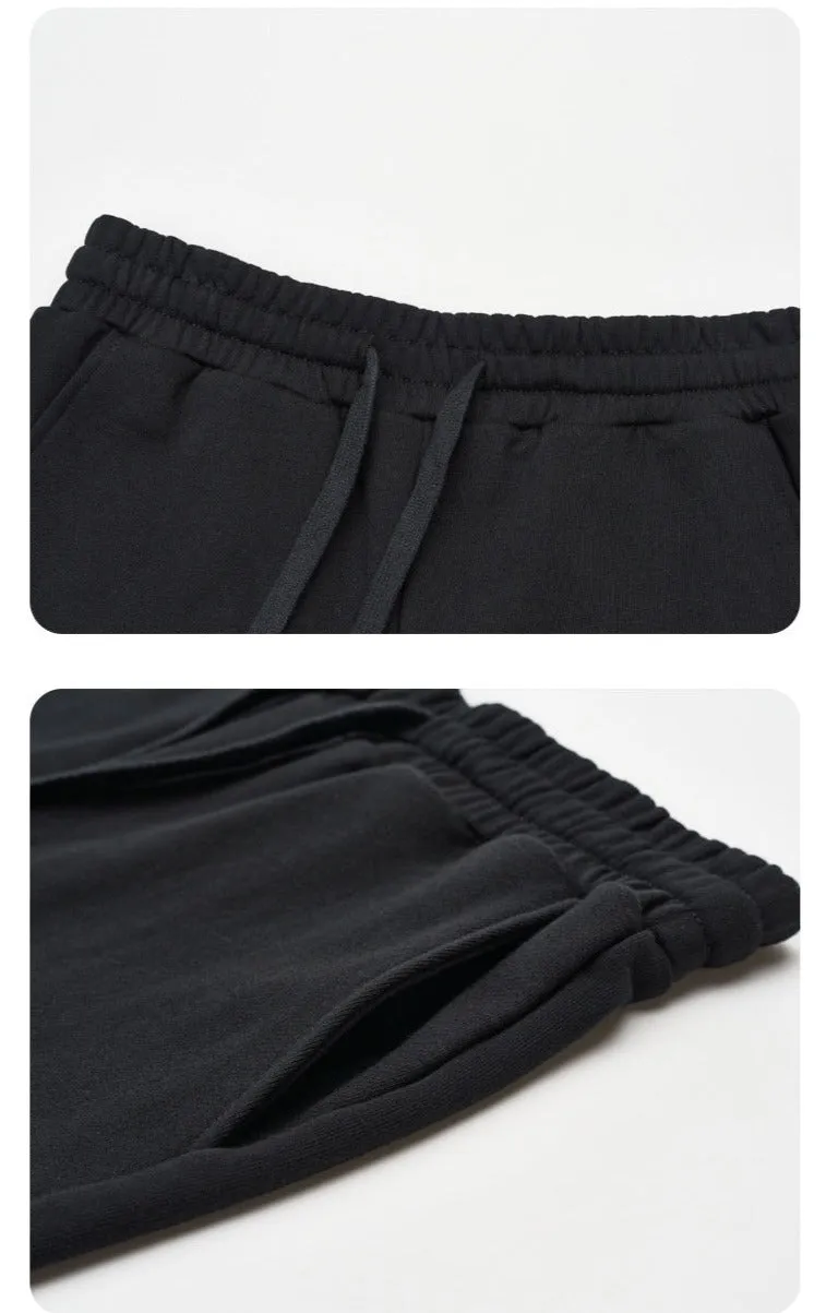 Men's Casual Loose Drawstring Heavy Cotton Shorts