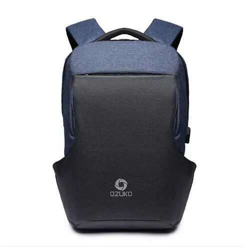 Men's Medium Modular Fashion 15" Laptop Backpack with USB Charging