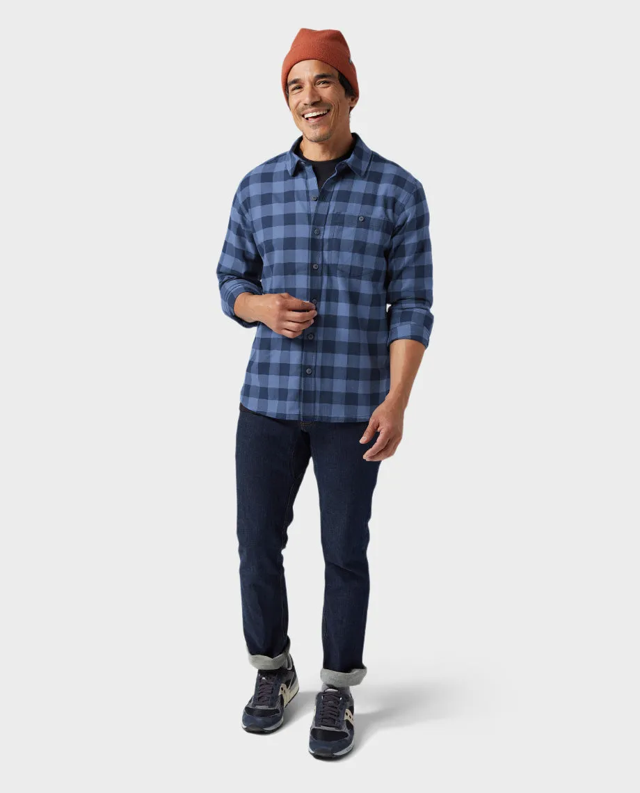 Men's Miter Stretch Lightweight Flannel Shirt