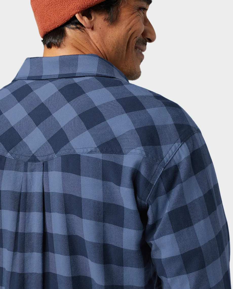 Men's Miter Stretch Lightweight Flannel Shirt