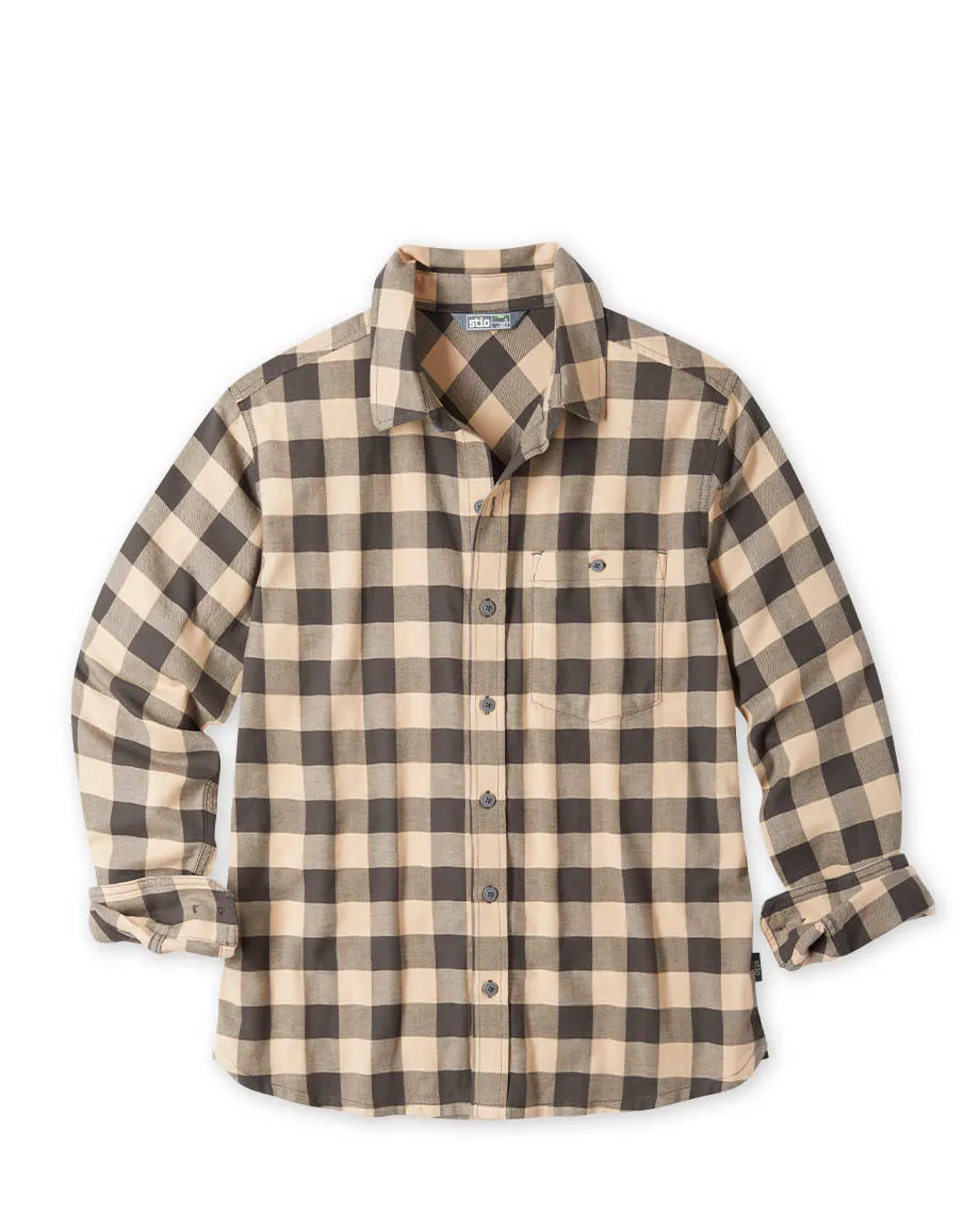 Men's Miter Stretch Lightweight Flannel Shirt