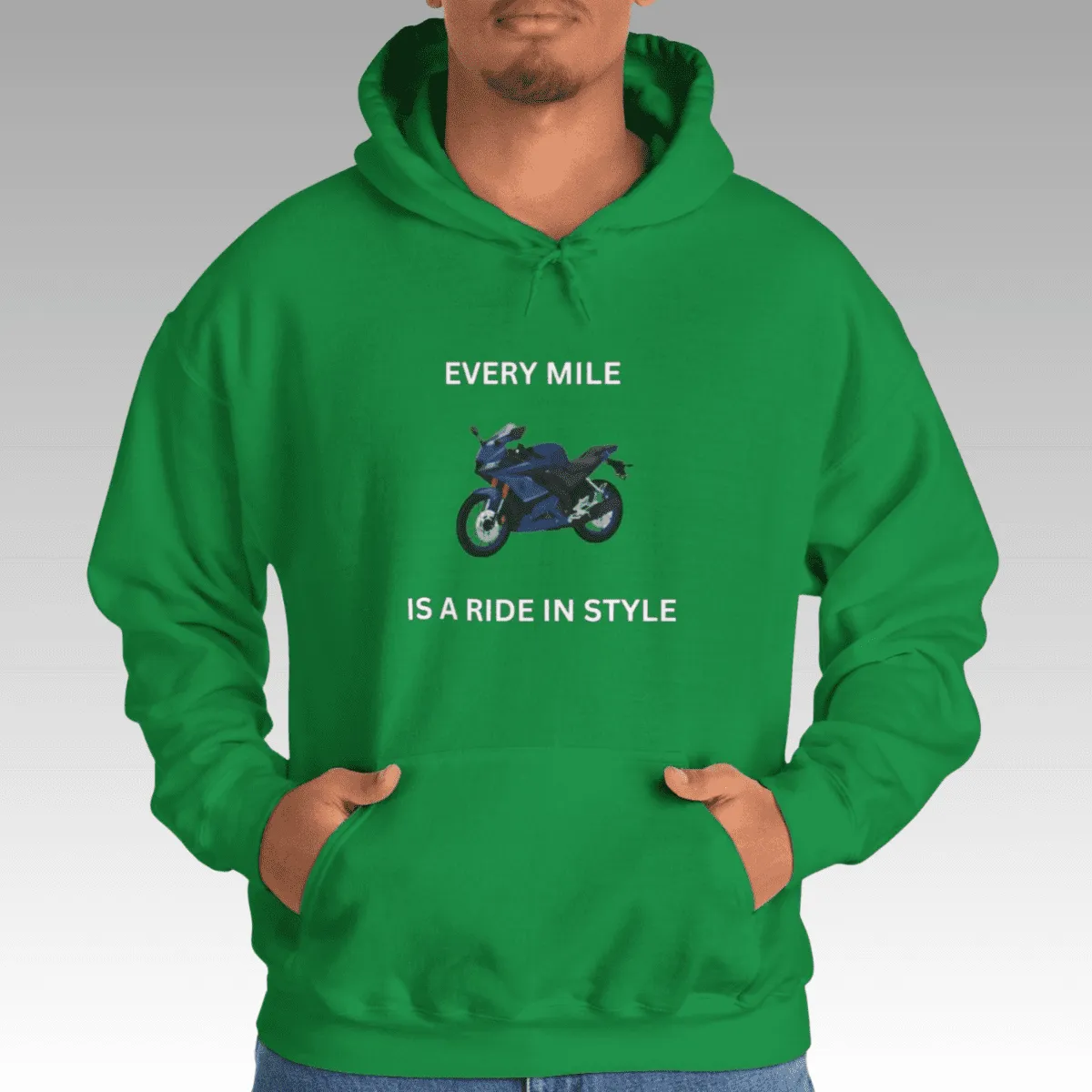 Men's Motorcycling Theme Hoodie