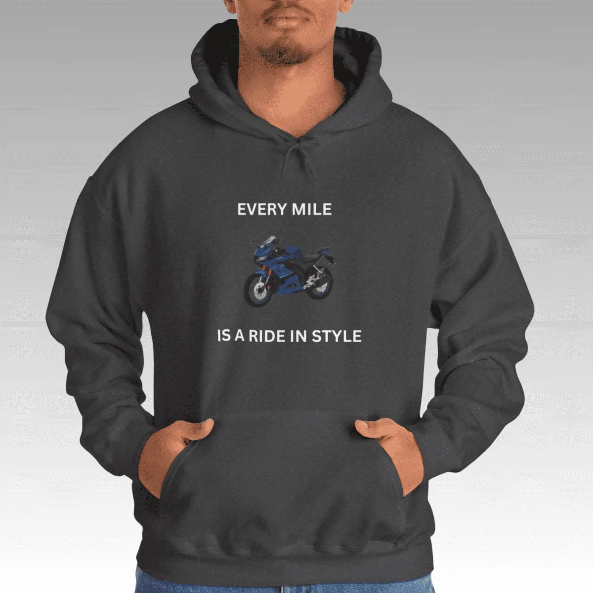 Men's Motorcycling Theme Hoodie