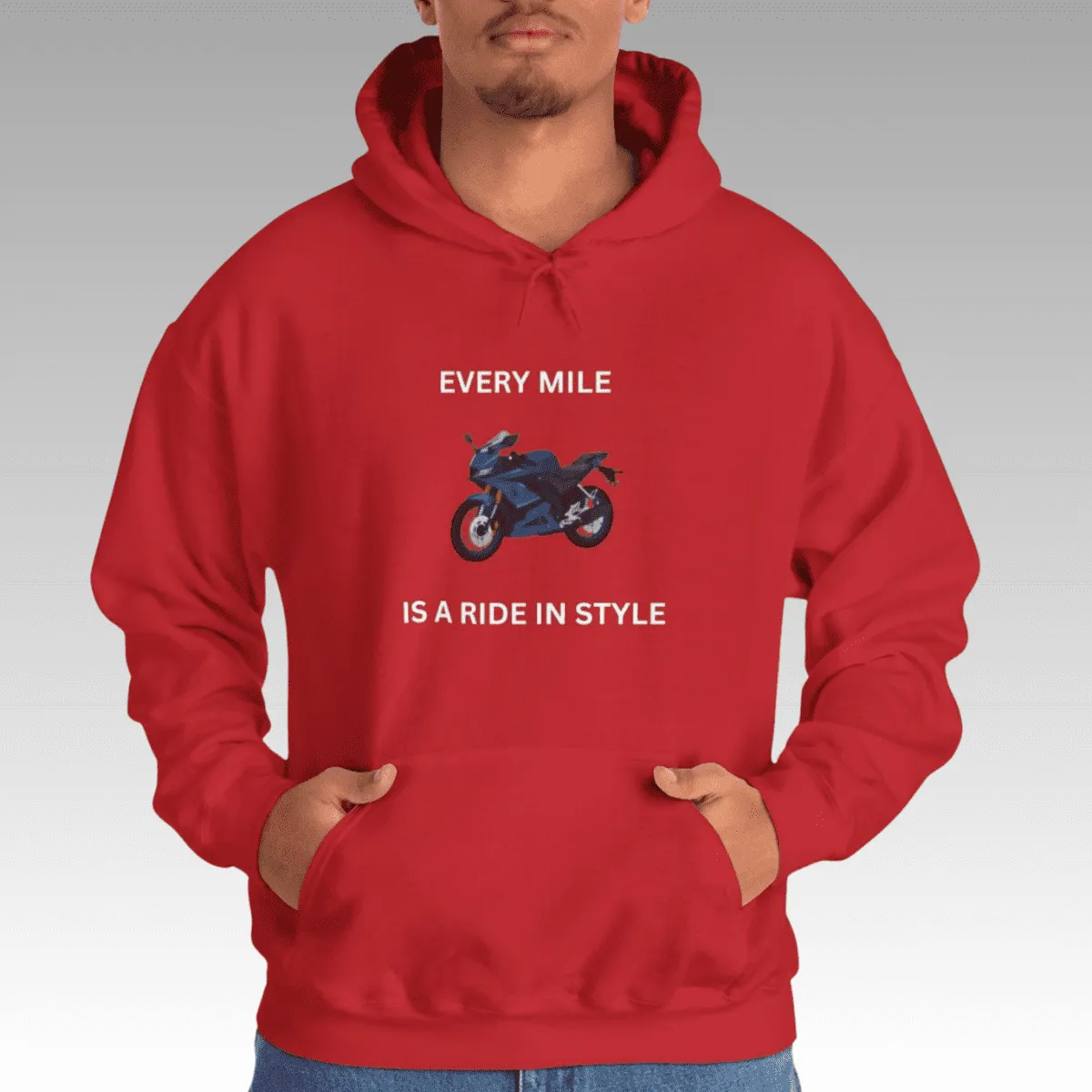 Men's Motorcycling Theme Hoodie