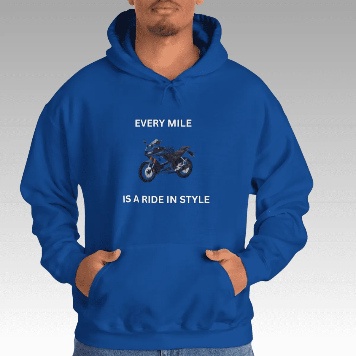 Men's Motorcycling Theme Hoodie